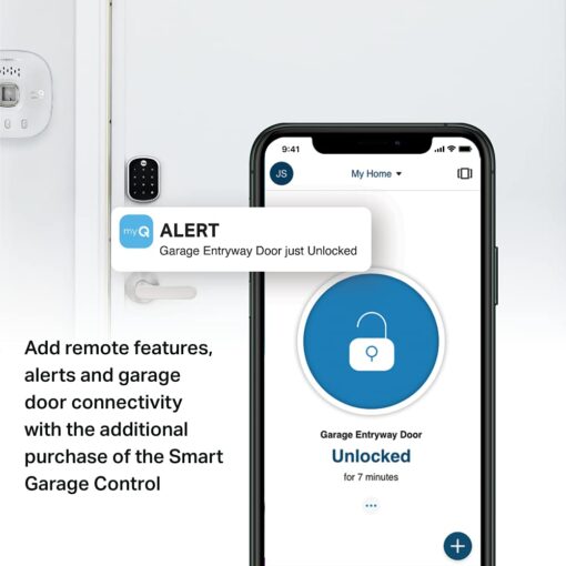 Yale | LiftMaster Smart Lock with Touchscreen Deadbolt - Works with myQ App & Key by Amazon in-Garage Delivery when paired with Smart Garage Hub (sold separately), Oil Rubbed Bronze - Image 2