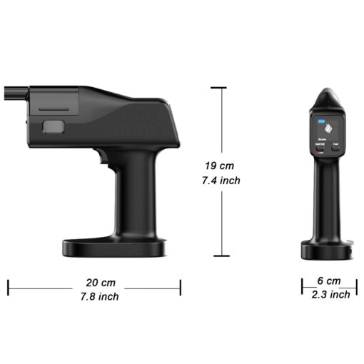 RAYBYLAND Electric Smoker Gun for Cooking, 5000mAh Rechargeable Battery, One Button Operation, Suitable for Indoor and Outdoor Barbecue and Bar Cocktails, Whiskey - Image 2