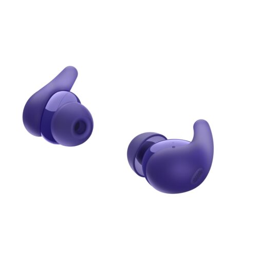 Sony LinkBuds Fit x Olivia Rodrigo Truly Wireless Noise Canceling Earbud Headphones Small & Light with Newly Developed Air Fitting Supporters, Violet (Limited Edition) - Image 8