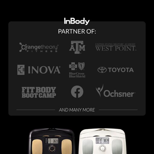 InBody Dial H20 Body Fat Scale - InBody Scale for Body Weight, Fat Percentage and Muscle Mass - Gym Accessory for Men & Women, Body Fat Measurement Device - Bluetooth-Connected, Midnight Black - Image 2