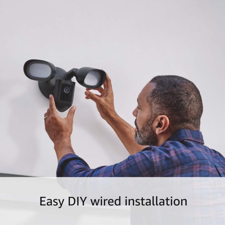 Ring Floodlight Cam Wired Pro with Bird’s Eye View and 3D Motion Detection, Black - Image 5
