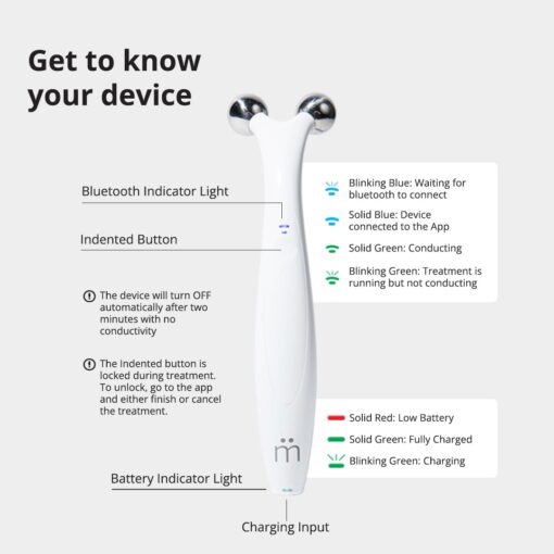 7E Wellness MyoLift QT Microcurrent Facial Device with Smart Current Technology and Smartphone App - Portable Skin Care Tools, Instant Face Lift, Anti Aging, Skin Tightening - Up to 400 Microamps - Image 4