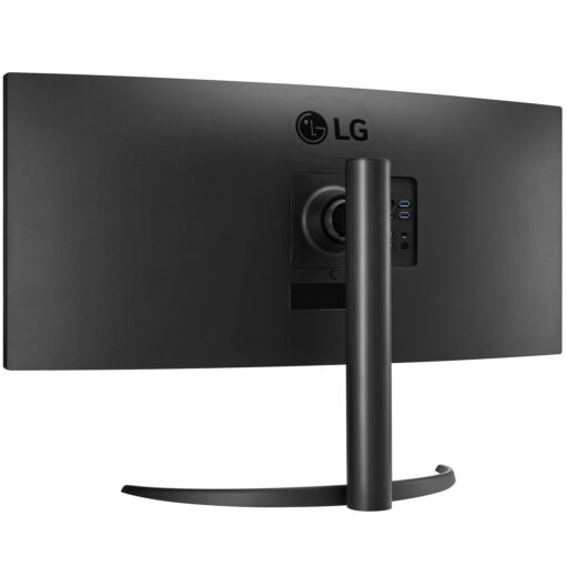 LG 34WR55QC-B 34" Curved UltraWide WQHD HDR 10 100Hz Monitor with USB Type-C, 3440x1440 Curved Display, 100Hz Refresh Rate, AMD FreeSync, Borderless Design - Image 3