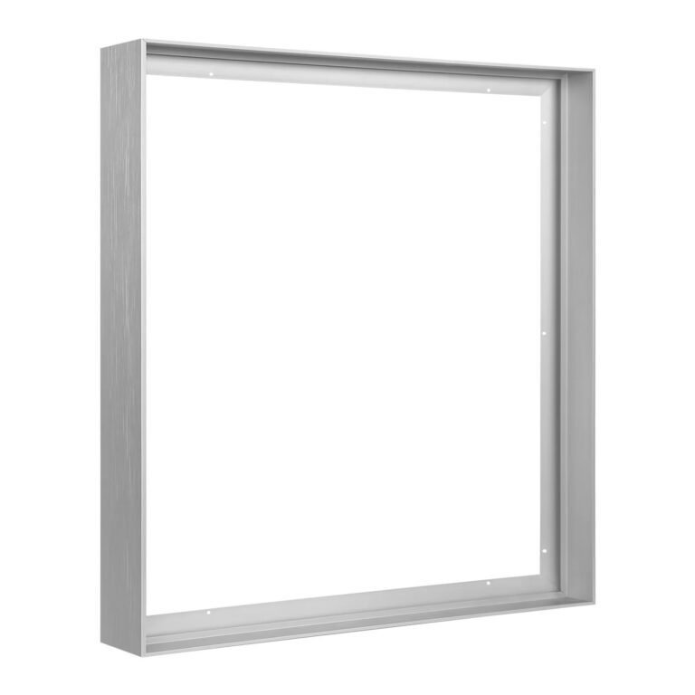 FOLKOR Metal Floating Frame for 48x60 Canvas Oil Paintings, DIY With 1.5" Deep, Floater for Canvas Prints Wall Art/Portrait/Landscape Living Room Bedroom Kitchen Decor (Silver)