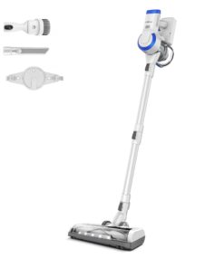 Tineco A10 Essentials Cordless Stick Vacuum Cleaner, Lightweight and Quiet,LED Headlights, Powerful Handheld Vacuum for Hard Floor Carpet with Attachments, Wall-Mounted Dock