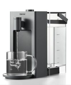 BUYDEEM S9023 Instant Hot Water Dispenser, Countertop Water Boiler & Warmer for Tea, Coffee and Baby Formula, Adjustable 8 Temperatures & 5 Water Outputs, 3L Water Tank(102oz), Dark Gray