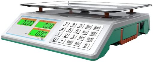 Digital Scales Food,Kitchen Food Scales Electronic Pricing Scale, Platform Scale, Double-sided Display, Supermarket Kitchen Small Platform Scale Commercial Electroni(Onecolor-Konkav platta 30kg - Image 4