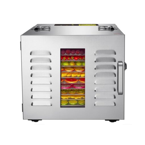 Septree Commercial 10 Trays Food Dehydrator machine, Usable Area up to 17ft² and 190℉ Temperature, 1000W Detachable Full Stainless Steel Dryer,for Meat, Fruit, Beef, Herbs, Pet Food,freeze dryer - Image 2