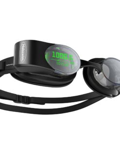 Holoswim 2 Pro Smart Swim Goggles Anti-fog AR Display, Real-time Metrics, Fitness Tracker, Apple/Garmin Compatible, AI-Powered Analysis and Workout Plan Pool/Open-Water Compatible
