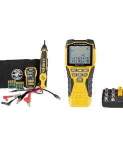 Klein Tools VDV500-920 Wire Tracer Tone Generator and Probe Set with RJ45 Port & VDV501-851 Cable Tester Kit with Scout Pro 3 for Ethernet/Data, Coax/Video
