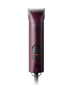 Andis 23375 Professional UltraEdge Super 2-Speed Detachable Blade Clipper – Rotary Motor with Shatter-Proof Housing, Runs Calm & Silent, 14-Inch Cord - for All Coats & Breeds - 120 Volts, Burgundy