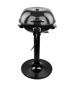 Techwood 1600W Indoor Outdoor Electric Grill, Electric BBQ Grill, Portable Removable Stand Grill, Black