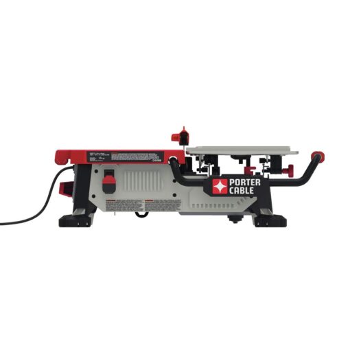 PORTER-CABLE Tile Saw, Wet Saw with 7-inch Cutting Capacity and On-Board Cutting Guide (PCE980) - Image 7