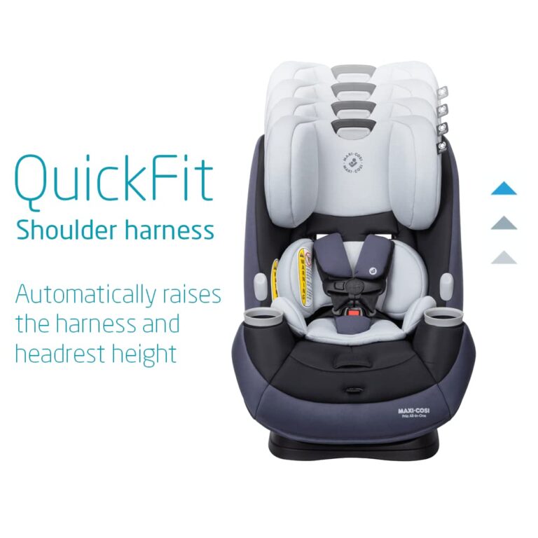 Maxi-Cosi Pria All-in-One Convertible Car Seat, Rear Facing Car Seat for Infants from 4-40 lbs, Forward Facing Car Seat up to 100 lbs in Booster Seat Mode, Midnight Slate - Image 9