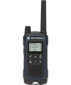 Motorola Solutions Talkabout T460 Rechargeable Two-Way Radio Pair (Dark Blue)