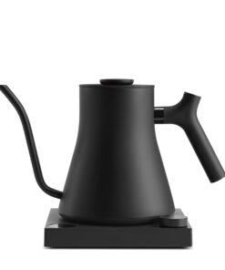 Fellow Stagg EKG Pro Electric Gooseneck Kettle - Pour-Over Coffee and Tea, Quick Heating, Precise Temperature Control, Scheduling, Built-in Brew Timer, Matte Black, 0.9 Liter
