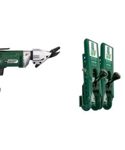PacTool SS424 Backerboard Shear + PacTool SA90338 Gecko Gauge LP Siding Installation Tool Bundle