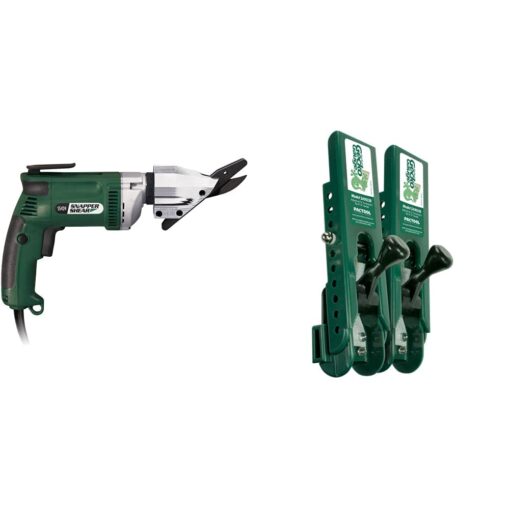 PacTool SS424 Backerboard Shear + PacTool SA90338 Gecko Gauge LP Siding Installation Tool Bundle