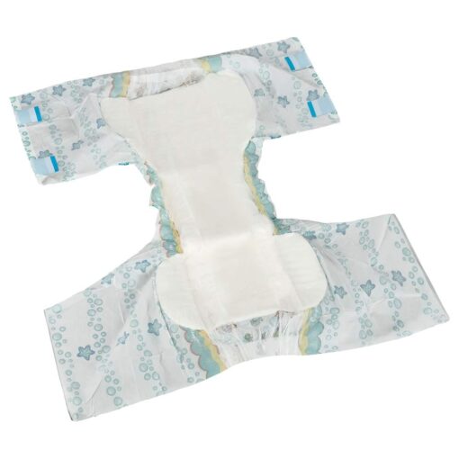 Crinklz Tab-Style Briefs Adult Printed Diapers, Aquanaut, Large, Case/60 (4/15s) - Image 2