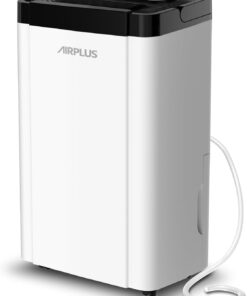 AIRPLUS 4,500 Sq. Ft. 70pint Dehumidifier, Humidity with Auto Shut off, Auto Drain or Manual Drainage, 0.8 gal Water Tank Capacity for Home and Basement
