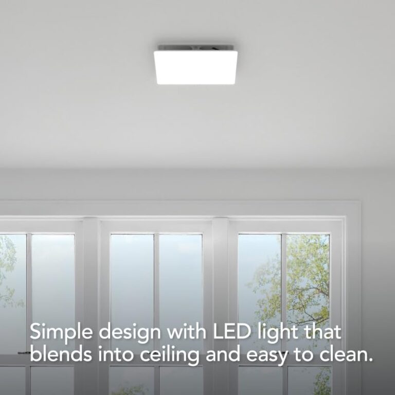 Broan-NuTone EVOLVE Premium Bathroom Exhaust Fan w/Light and Continuous Run, 50-80-110 Selectable CFM - Image 4