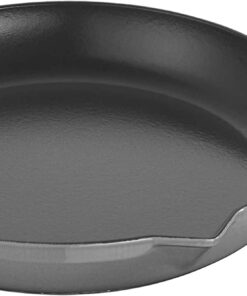 Staub Cast Iron 10-inch Fry Pan - Graphite Grey, Made in France