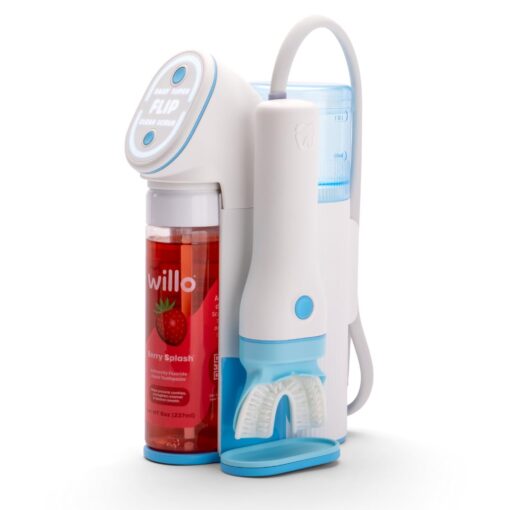 Willo Fully Automated Kids U-Shaped Electric Toothbrush - 2 Brushing Timers, Deep-Cleans, Consistent Results, Eliminates Brushing Mistakes - Berry Splash (Medium - Kids Ages 8-11 Years) - Image 8
