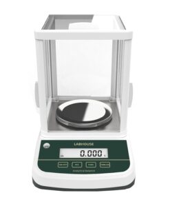 LABHOUSE Digital Analytical Balance(Dual Display) High Precise 1mg 200g Lab Scale External Calibration for Laboratory Pharmacy Chemical Plant Jewelry Store,200g/0.001g