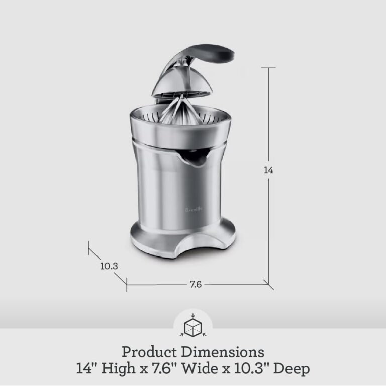 Breville 800CPXL Citrus Press Pro Juicer Machine, Brushed Stainless Steel - Image 2