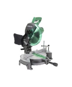 Metabo HPT C10FCG 10" Compound Miter Saw, 15-Amp Motor, Single Bevel, 0-52 Degree Miter Angle Range, 0-45 Degree Bevel Range, Large Table, 5 Year Warranty