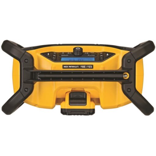DEWALT 12V/20V MAX Portable Bluetooth Radio, Cordless, 100 ft Range, 3.5” Subwoofers, Jobsite (DCR028B) - Image 5