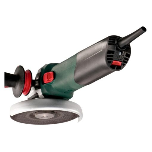 Metabo 6-inch Angle Grinder, 13.5 Amp, 9,600 RPM, Electronics, Lock-on Switch, Made in Germany, WE 15-150 Quick, 600464420, Green - Image 6