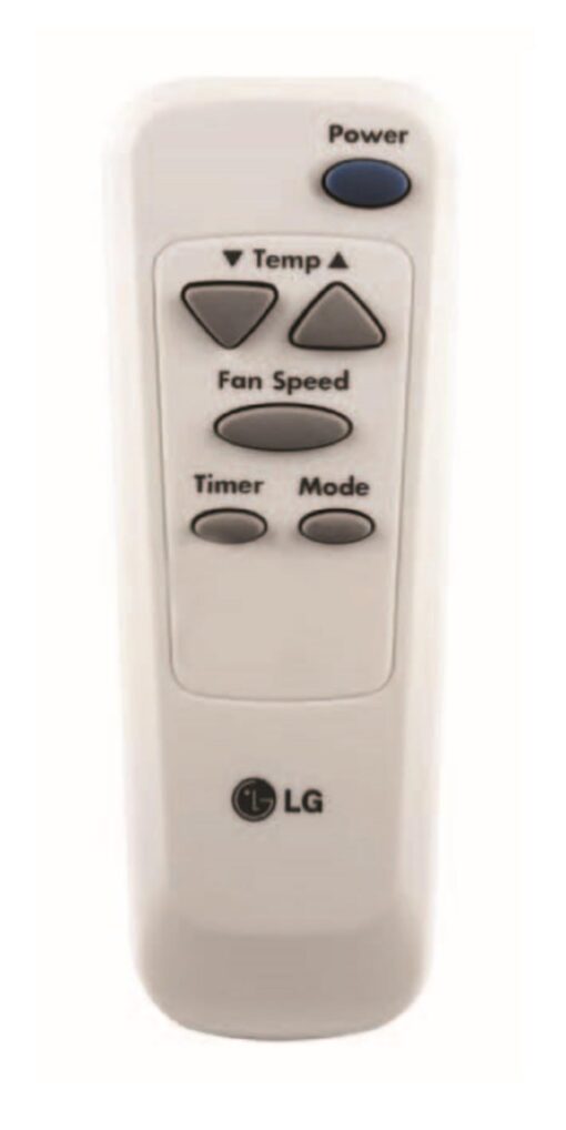 LG LW1024RD 10,000 Window Air Conditioner, 115V, 450 Sq.Ft. (18' x 25' Room Size), Quiet Operation, Electronic Control with Remote, 3 Cooling & Fan Speeds, Auto Restart, 10000 BTU, White - Image 2
