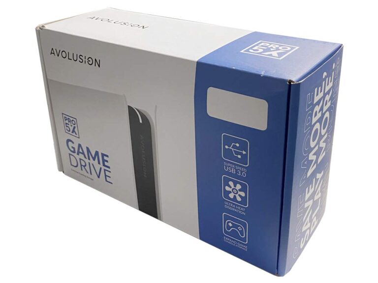 Avolusion PRO-5X Series 8TB USB 3.0 External Gaming Hard Drive for PS5 Game Console (White) - 2 Year Warranty - Image 2