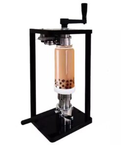 Vituord Tin Can Seamer Machine, Jars Press Sealing Hand Tool, Height Adjustable, with Fixed Base, for Jars with a Height of 30-170mm, Diameter 55 Mm/2.2 Inch