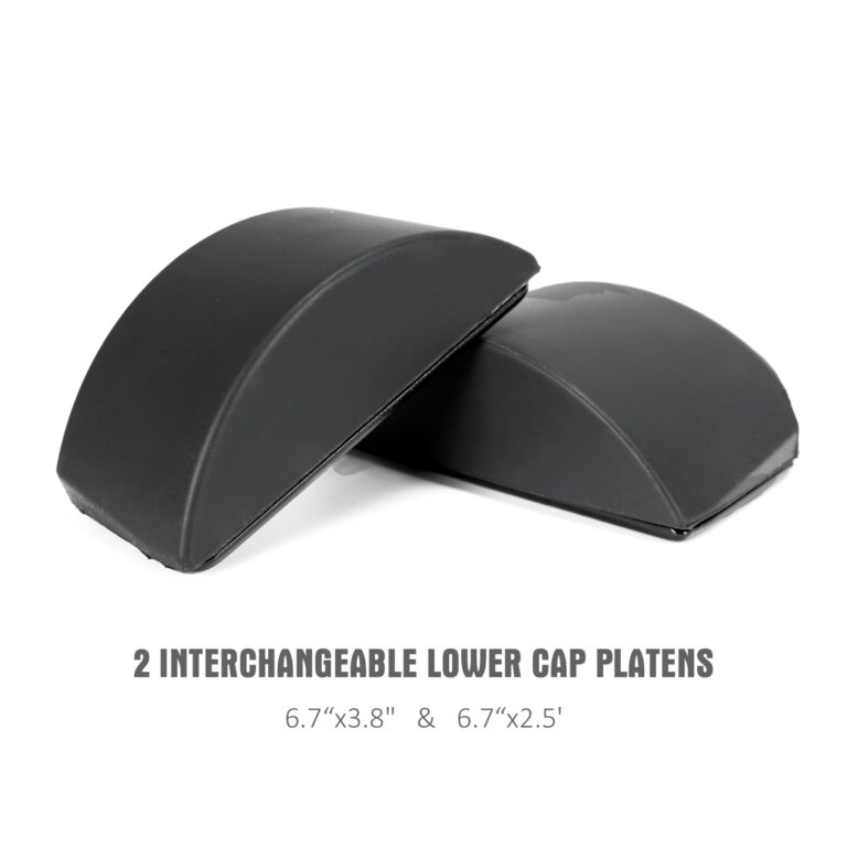 PowerPress Hat Heat Press Machine for Caps with 2pcs Interchangeable Platens -Black - Image 8