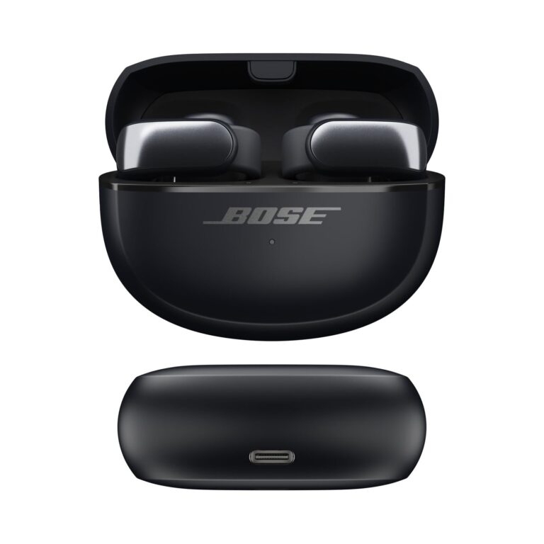 Bose Ultra Open Bluetooth Earbuds, True Wireless Earbuds with OpenAudio for Awareness, Clip On Design for Comfort, Immersive Audio, Up to 48 Hrs of Playtime, Black - Image 3