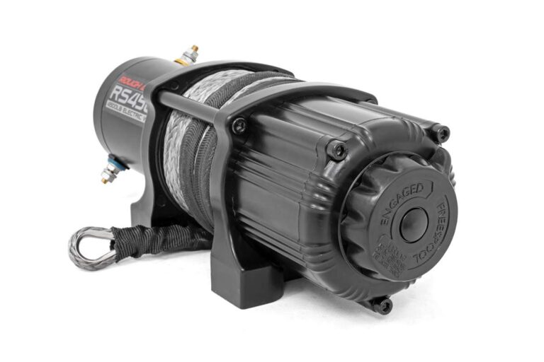 Rough Country 4,500LB UTV Electric Winch | 1.4HP | Synthetic Rope - RS4500SA - Image 7