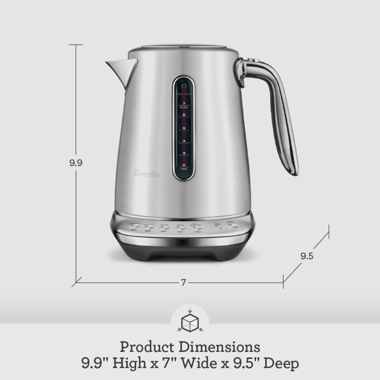 Breville BKE845DBL Smart Kettle Luxe Water Heater, 7 Cup, Damson Blue - Image 2