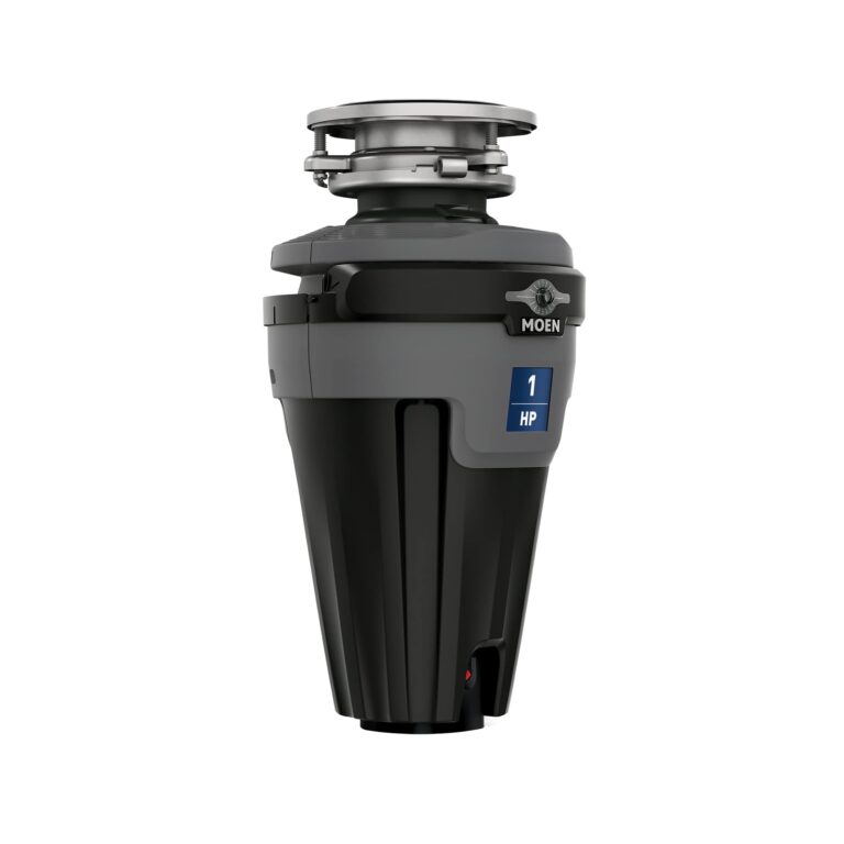 Moen Chef Series 1 HP Continuous Feed Lighted Garbage Disposal with Sound Reduction for Under Sink, Power Cord Included, EXL100C & PF WaterWorks PF0989Garbage Disposal Installation KitWhite - Image 6