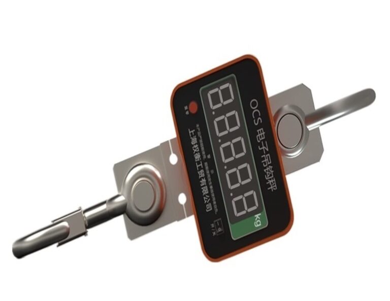 VGVGV Digital Crane Scale Electronic Hook Crane Scale 1-3-5 Tons Direct View Wireless Remote Control Printing Function for Farm,Deer,Livestock,Factory,Construction(A Look Directly 1T) - Image 2