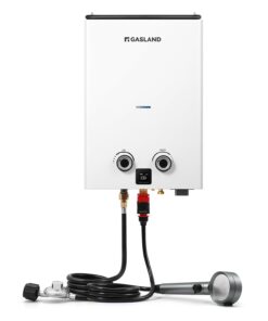 GASLAND 10L Propane Outdoor Tankless Water Heater, Ultra Slim 2.64GPM Portable Propane Shower for Off Grid Camping, G10, 68,000 BTU