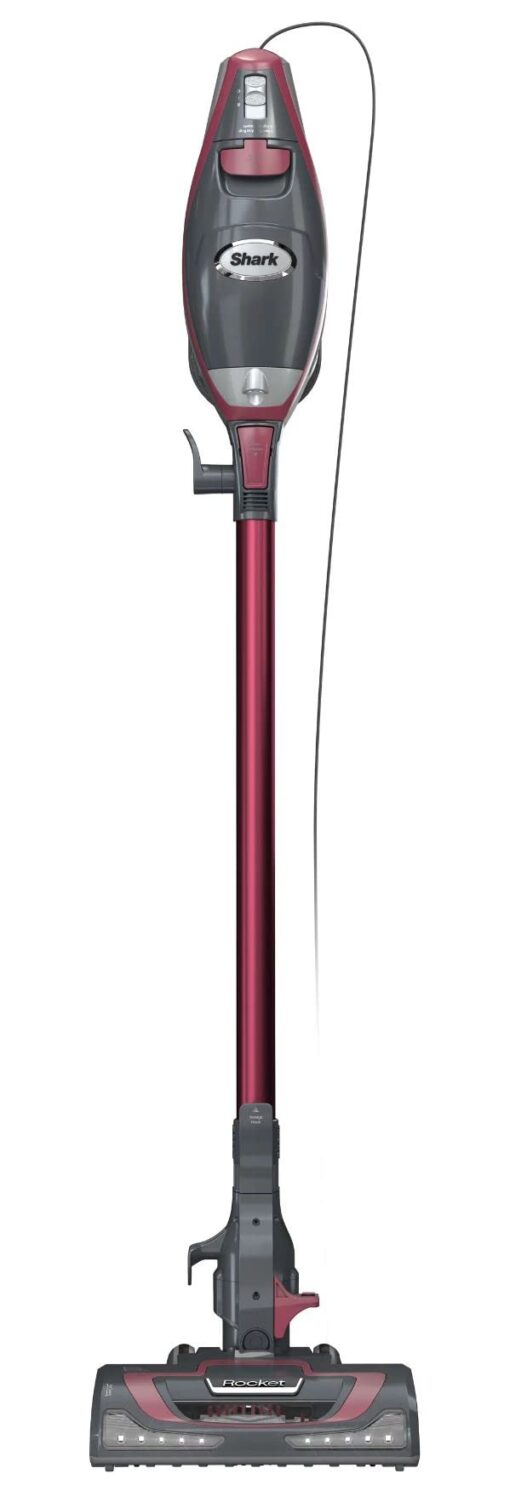 SHARK HV370 Rocket Pro Corded Stick Vacuum, Comet Red (Renewed)
