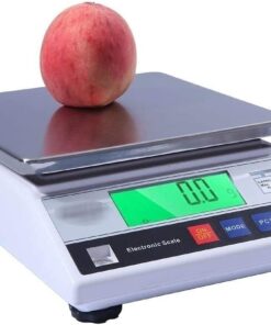ZOCWJK Digital Scales Food,Kitchen Food Scales 0.01g High Precision Electronic Scale, 10kg Waterproof Household Baking Kitchen Scale for Supermarket Weighing Platform Scale(