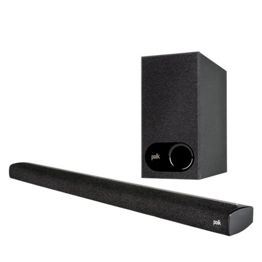 Polk Audio Signa S3 Sound Bar for TV & Wireless Subwoofer with Built-in Chromecast & Google Assistant, Low-Profile Design, Works with 8K, 4K & HD TVs, Bluetooth and Wireless Streaming - Image 2