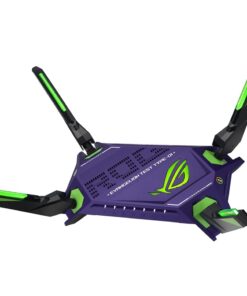 ASUS ROG Rapture GT-AX6000 EVA Edition Dual-Band WiFi 6 Gaming Router, Dual 2.5G WAN/LAN Ports, WAN Aggregation, Triple-Level Game Acceleration, AiMesh Compatible, Lifetime Internet Security