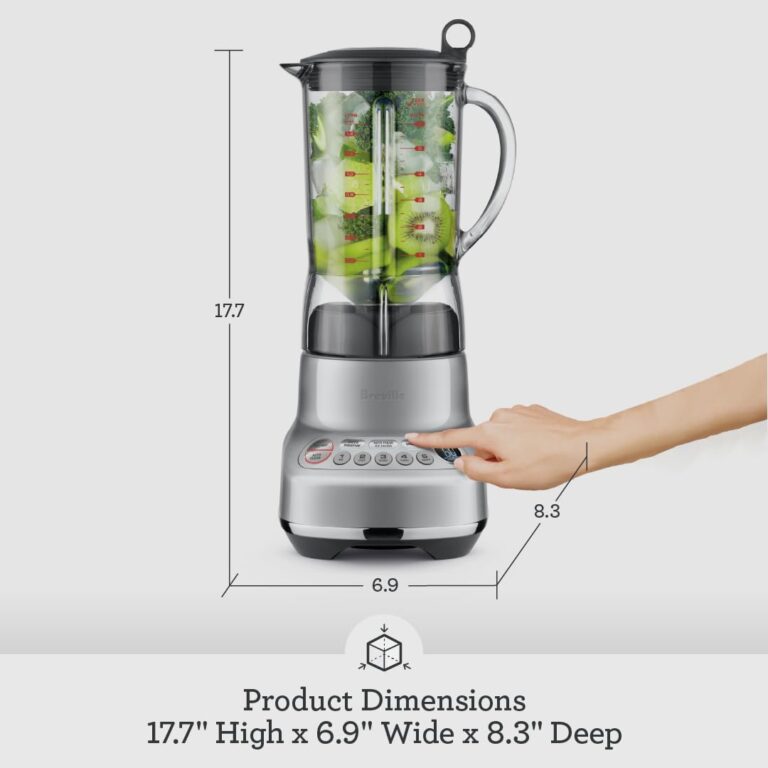 Breville BBL620SIL Fresh and Furious Blender, Silver - Image 2