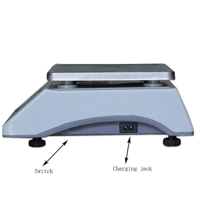 Digital Electronic Scale 30kg/0.1g - High Precision Stainless Steel with LCD Display for Price Computing Weighing in Commercial Shops and Industries - Ideal for Fruits - Image 5