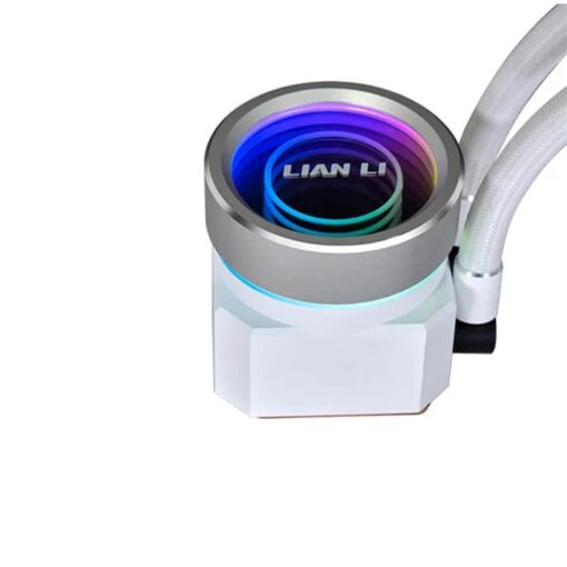 Lian-Li Galahad II Trinity Performance 360mm All-In-One CPU Liquid Cooler - White - Image 2