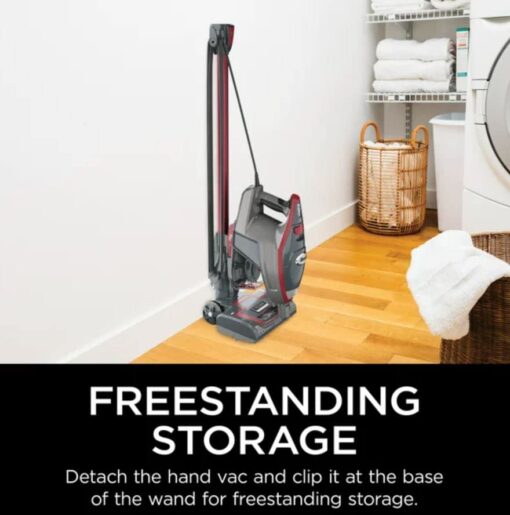 SHARK HV370 Rocket Pro Corded Stick Vacuum, Comet Red (Renewed) - Image 4